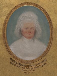 Martha Washington (geb. Martha Dandridge, ehemals Martha Parke Custis, 1731–1802)