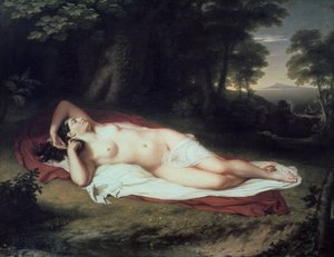 Ariadne sover på øen Naxos, 1809-1814