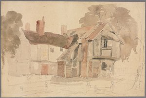 Bray Kirkegård, 1807. af John Varley