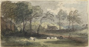 Landskab af John Varley