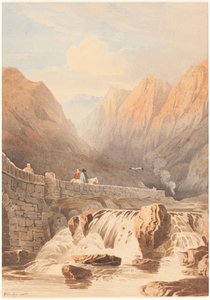 Aberglaslyn-broen af John Varley