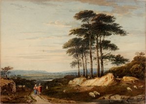Landskab, 1835.