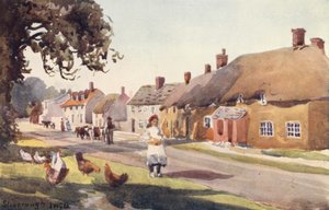 Stoborough (farvelitografi) af John W.G. Bond