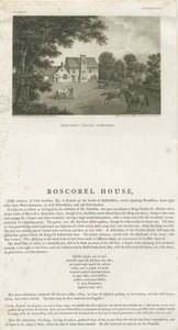 Boscobel House: gravering, nd [1. nov. 1800]