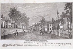 Main street i Worcester, fra 