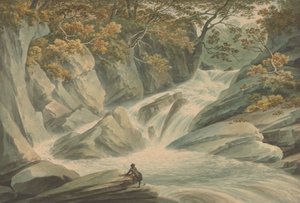 Hafod: Øvre del af Cascade af John Warwick Smith