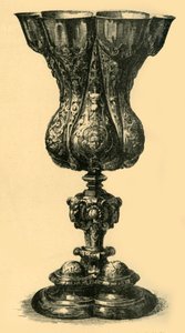 Sølvbæger, 1580-1600, 1881.