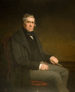 Portræt af David Cox 1783-1859. af John Watson Gordon