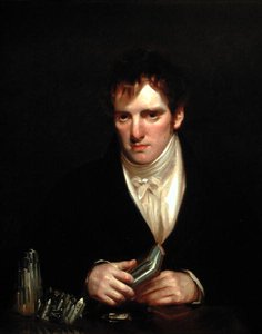 Portræt af Thomas Allan (1777-1833) 1824 (olie på lærred)