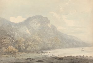Udsigt over Cracatoa (sic), det kinesiske hav af John Webber