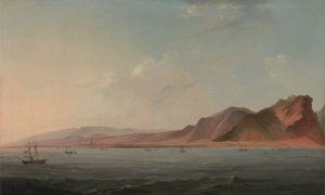 Udsigt over Santa Cruz, Tenerife af John Webber