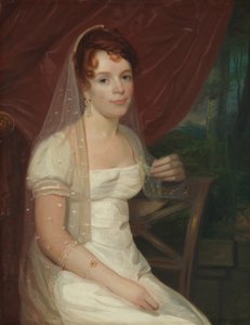 Mrs. Robert Dickey Anne Brown, 1807-10. af John Wesley Jarvis