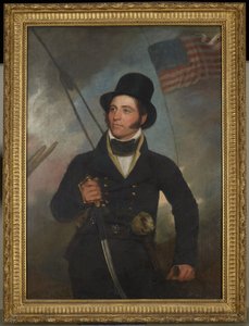 Portræt af kaptajn Samuel Chester Reid af John Wesley Jarvis