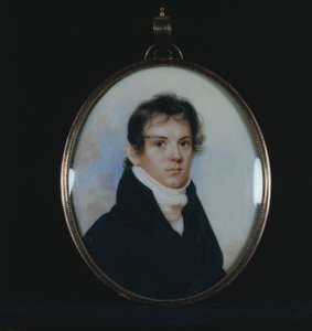 Portræt af en mand, ca. 1810. af John Wesley Jarvis