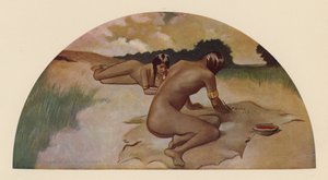 Piktogrammet (farvelitografi) af John White (after) Alexander