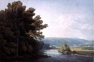 Fra Bridewell Terrace, Exeter af John White Abbott