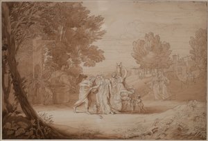 Rebecca ved brønden, 1807