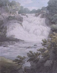 Stonebyers Linn på Clyde af John White Abbott
