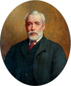 Portræt af J.Whiteley Ward MP, ca. 1910 af John William Brooke