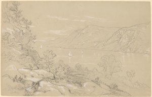Nord fra Storm King af John William Casilear
