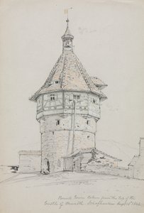Rundetårn, Munot Slot, Schaffhausen, Schweiz