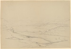 West Point fra Storm King af John William Casilear