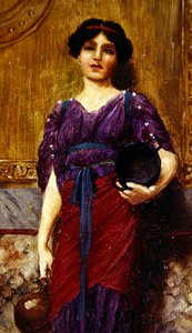 Kvindefigur af John William Godward