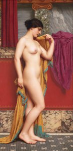 I Tepidarium, 1913. af John William Godward