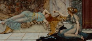 Ulykke og hvile af John William Godward