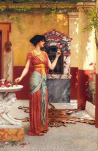 Buketten, 1899 af John William Godward