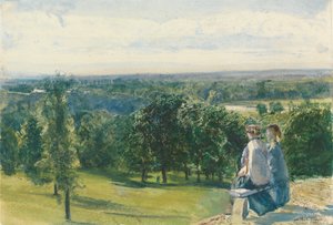 I Richmond Park af John William Inchbold