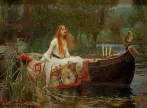 Lady of Shalott af John William Waterhouse