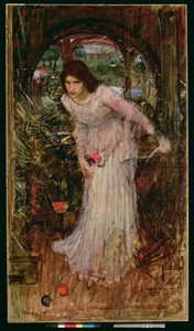 The Lady of Shalott, ca. 1894 af John William Waterhouse