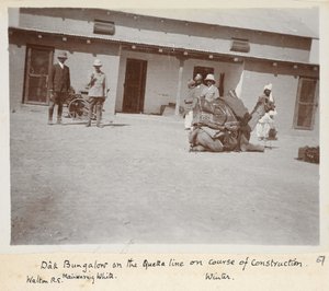 Razavi Khorasan-provinsen, Iran, ca. 1908 (s/h-foto)