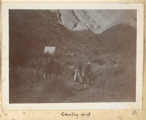 Razavi Khorasan-provinsen, Iran, ca. 1908 (s/h-foto)