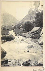 Razavi Khorasan-provinsen, Iran, ca. 1908 (s/h-foto)
