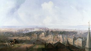 West Hartlepool i år 1859 af John Wilson Carmichael