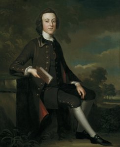 Portræt af en ung mand af John Wollaston