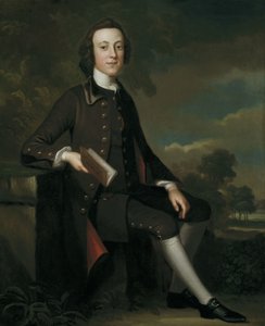 Portræt af en ung mand af John Wollaston