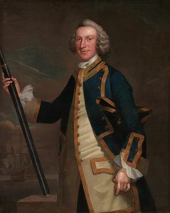 Portræt af en søofficer, 174958.
