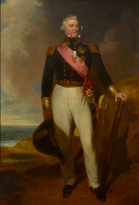 Admiral Sir Philip Durham (olie på lærred)