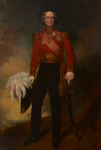 Portræt af generalløjtnant Sir Edward Barnes (1776-1838) (olie på lærred)