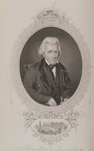 Andrew Jackson, fra The History of the United States, Vol. II, af Charles Mackay, graveret af W.J. Edwards
