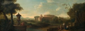 Rom fra Aventinerhøjen, 1710. af John Wootton