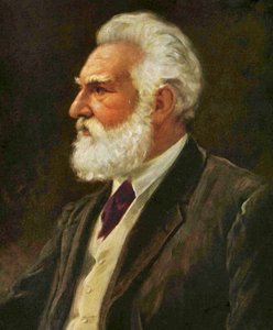 Portræt af Alexander Graham Bell, ca. 1920
