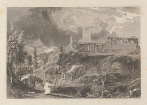 Richmond Castle and Town af John Wykeham Archer