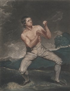Richard Humphreys, den berømte bokser, der aldrig blev erobret, 1788.