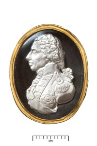 Admiral Lord Nelson guldring, ca. 1820 (guld og sulfid) af John after De Vaere