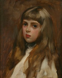 Portræt af Marjorie Armstrong, ca. 1895