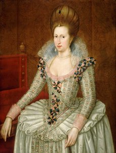 Anne af Danmark, 1574-1619 af John de Critz